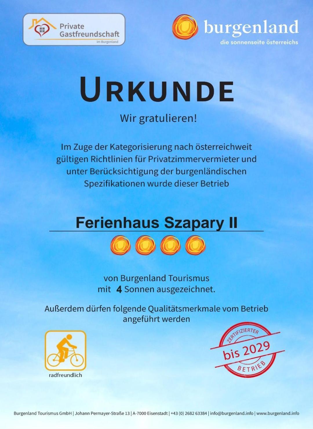 Ferienhaus Szapary II Eisenberg an der Pinka المظهر الخارجي الصورة